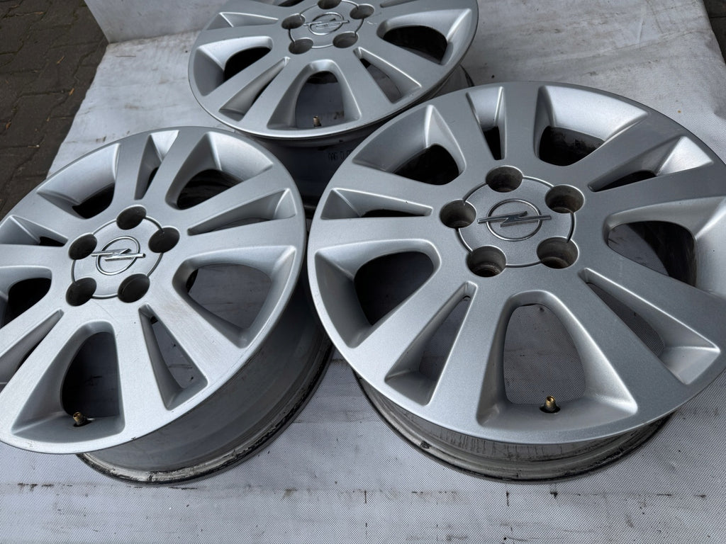 1x Alufelge 16 Zoll 6.0" 5x110 49ET Opel X Rim Wheel