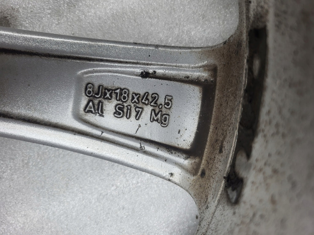 1x Alufelge 18 Zoll 8.0" 5x108 42 5ET Glanz Silber 31423515 Volvo Xc90 Ii FEL3427574480qf