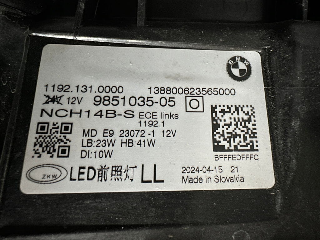 Frontscheinwerfer BMW 4 G22 G23 G26 9851035-05 LED Links Scheinwerfer Headlight SCH5165564023ru