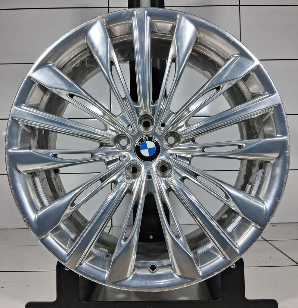 1x Alufelge 20 Zoll 8.5" 5x112 25ET Glanz Silber 6868051 BMW G32 G11 Rim Wheel FEL7854797018rt