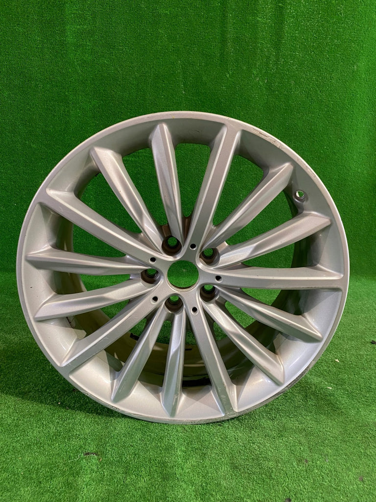 1x Alufelge 19 Zoll 8.0" 5x112 30ET Glanz Silber 6863419 BMW 1 Rim Wheel FEL2908061407jb