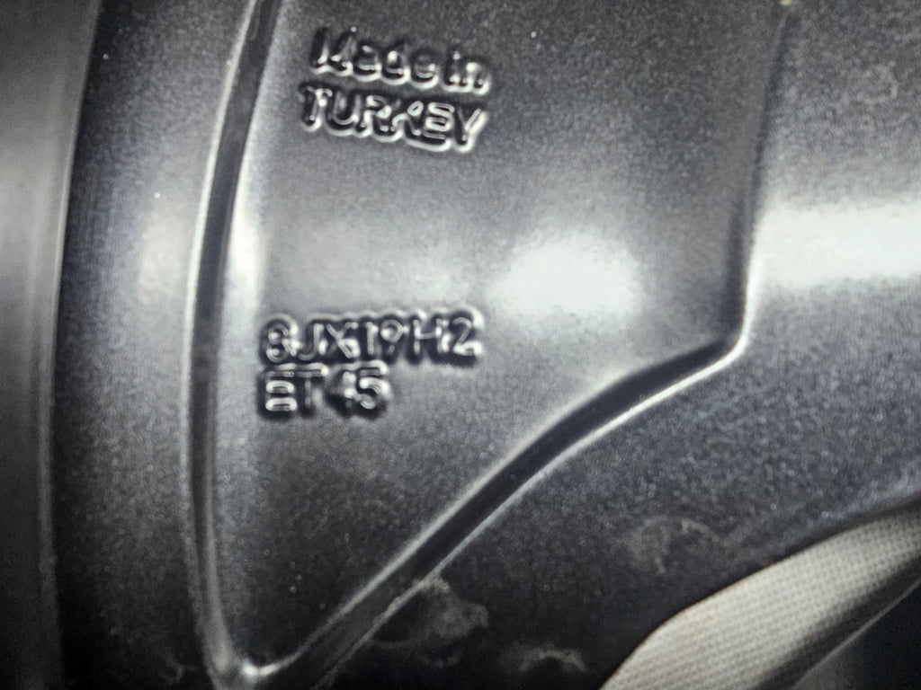 1x Alufelge 19 Zoll 8.0" 5x112 45ET Glanz Grau 11A601025M Mg Rim Wheel FEL2884237543xj