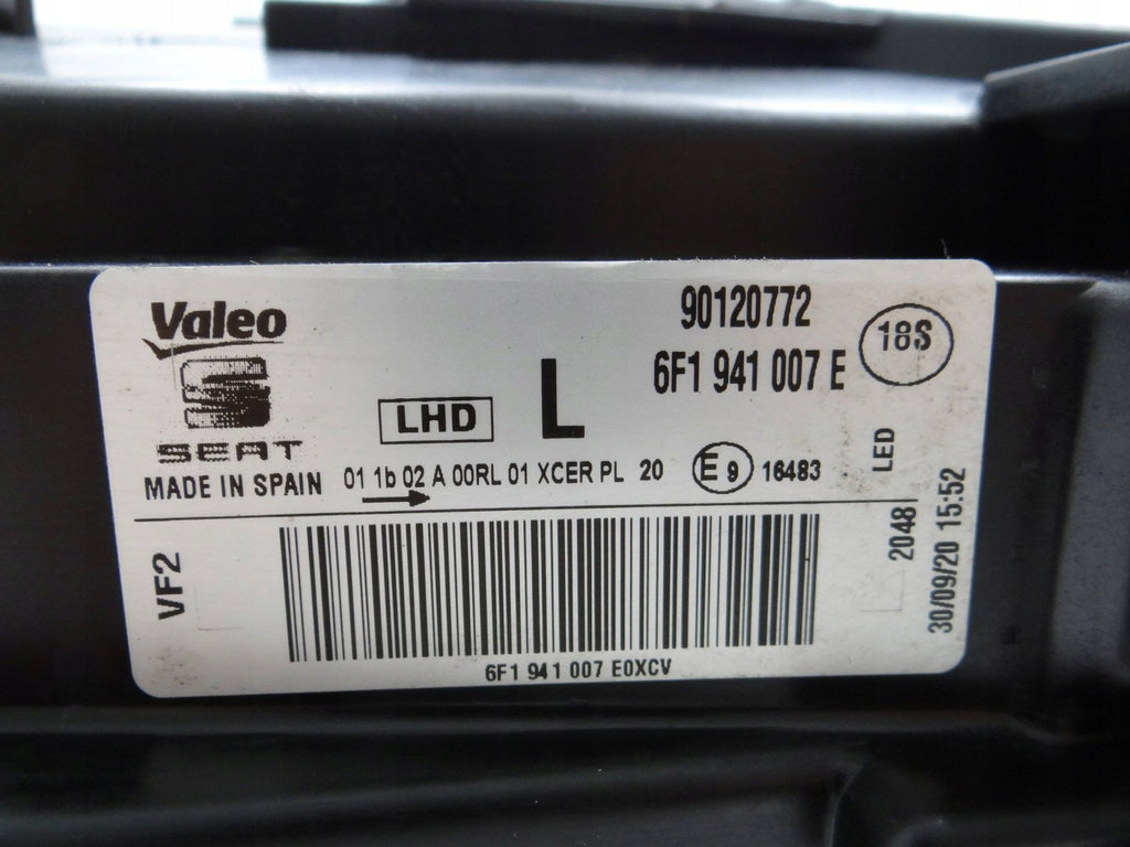Frontscheinwerfer Seat Ibiza I V 6F1941007E 90120772 LED Links Headlight SCH8987923682eb