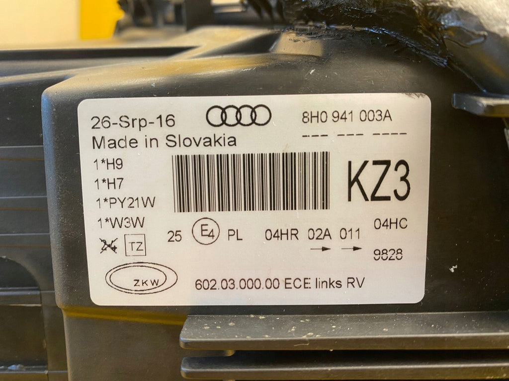 Frontscheinwerfer Audi A4 B6 8H0941003A Links Scheinwerfer Headlight SCH2850929799ih
