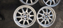 Laden Sie das Bild in den Galerie-Viewer, 4x Alufelge 15 Zoll 7.0" 5x120 47ET Glanz Silber 1182608-2 Bmw Rim Wheel FEL1295795891go