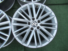 Load image into Gallery viewer, 4x Alufelge 17 Zoll 7.0" 5x112 43ET Glanz Silber 5N0601025AL VW Tiguan Rim Wheel FEL9308411534ga