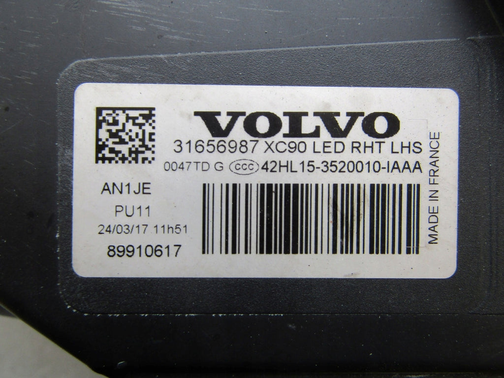 Frontscheinwerfer Volvo Xc90 31656987 89910617 Full LED Links Headlight