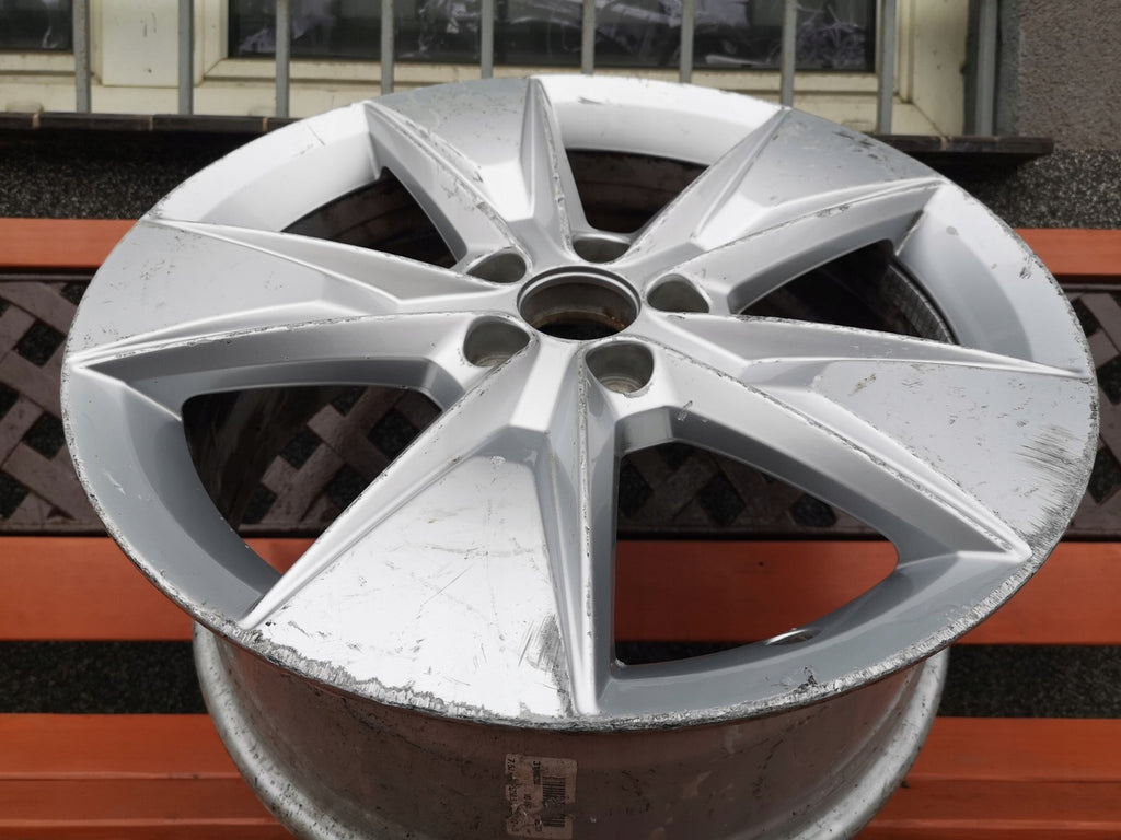 1x Alufelge 18 Zoll 7.5" 5x108 50,5ET Glanz Silber 31680200 Volvo S60 V60