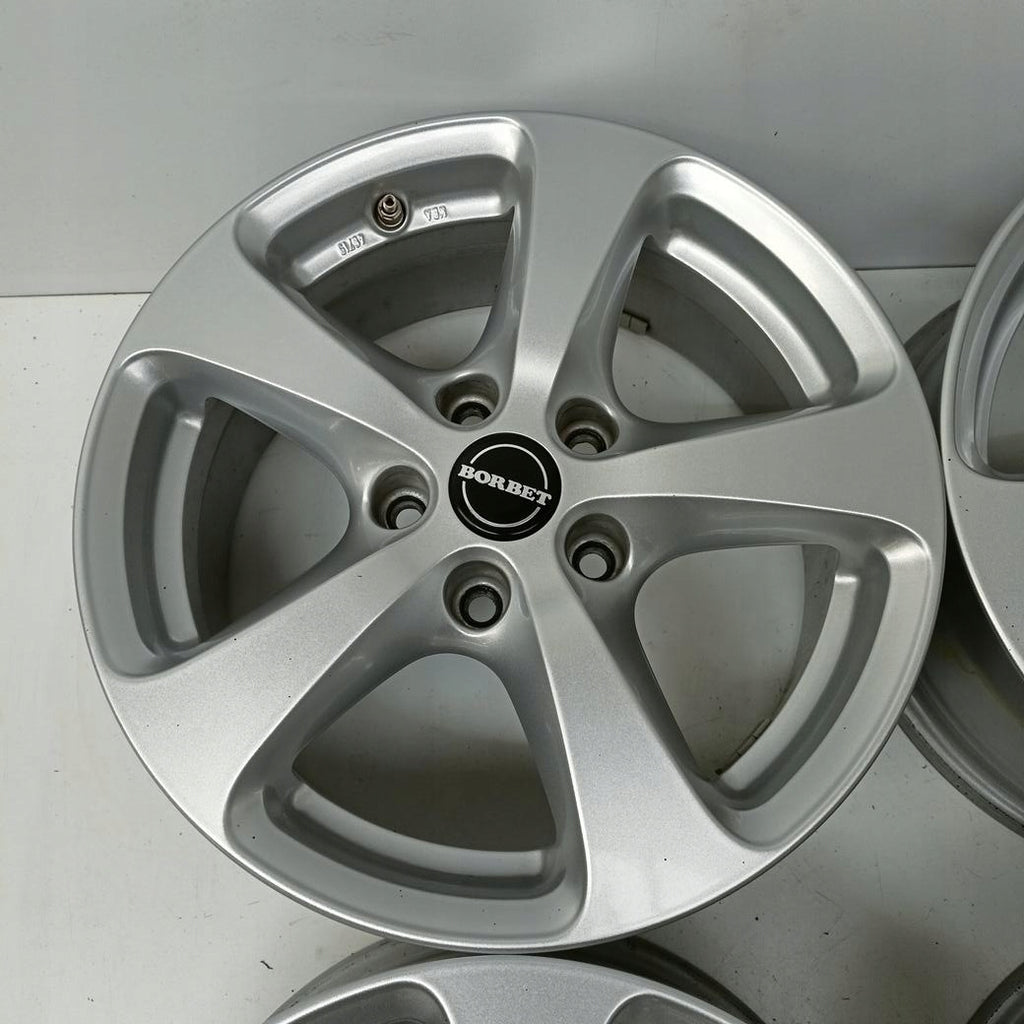 4x Alufelge 16 Zoll 7.0" 5x112 40ET Glanz Silber CC70640 Audi I Rim Wheel FEL3616484104gc