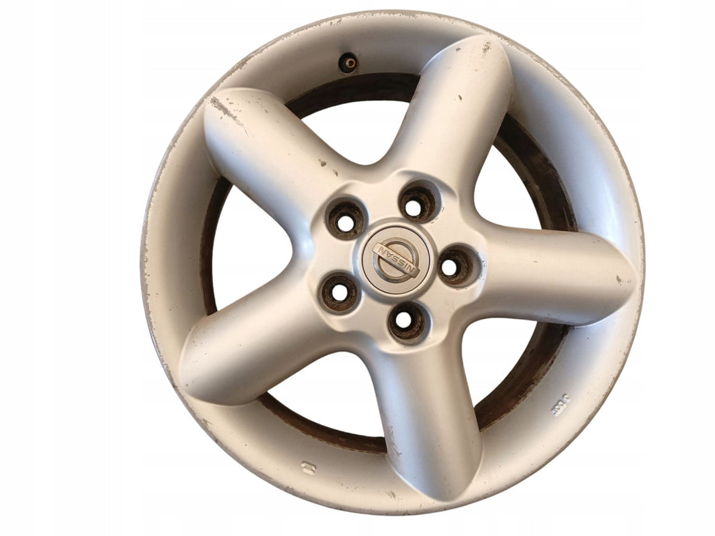 4x Alufelge 16 Zoll 6.5" 5x114.3 Glanz Silber Nissan X-Trail I T30 Rim Wheel FEL9778772044ul