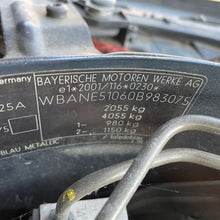 Load image into Gallery viewer, Motor BMW N52B25A N52B25AF 2.5 187168TKm Benzin Engine Komplett