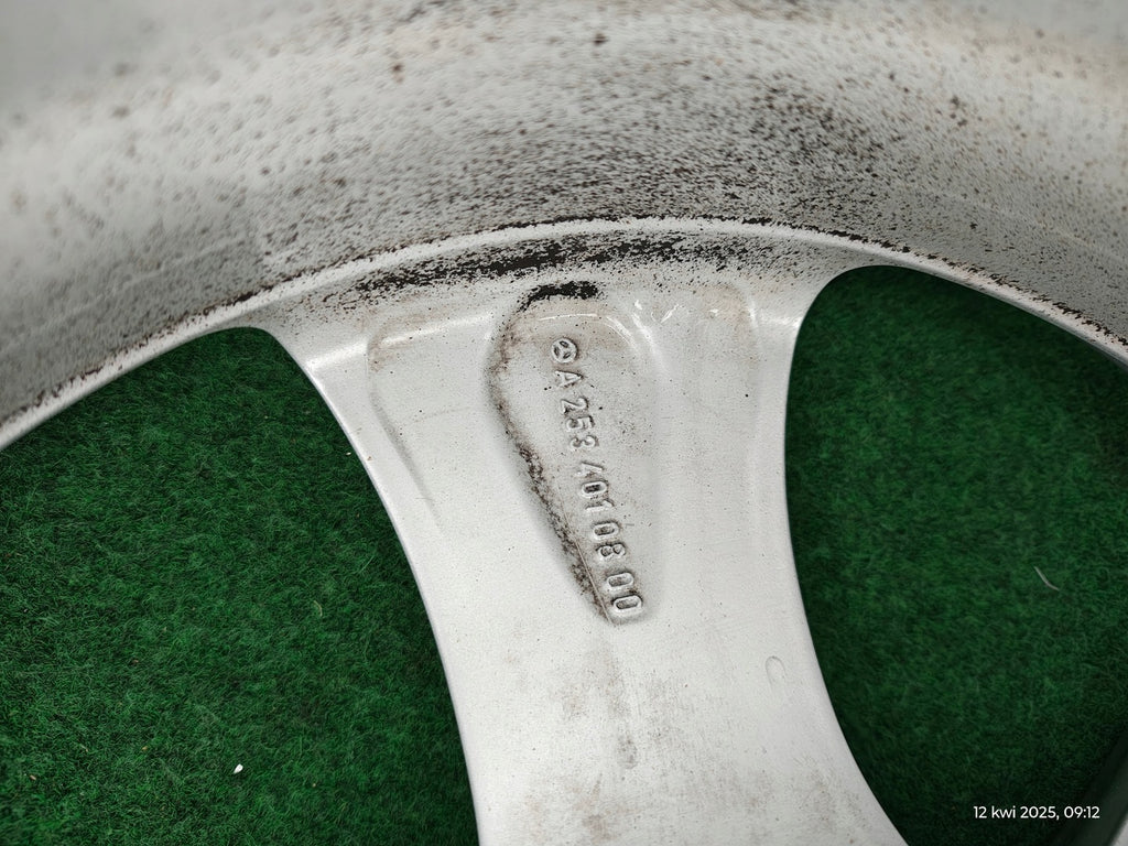 1x Alufelge 18 Zoll 8.0" 5x112 38ET A2534010800 Mercedes-Benz Glc X253 Rim Wheel