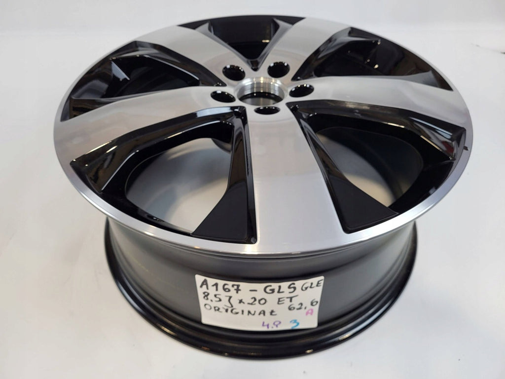 1x Alufelge 20 Zoll 8.5" 5x112 A1674015000 Mercedes-Benz Gle Rim Wheel FEL9746036336ke