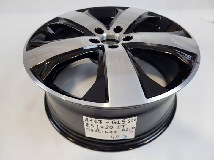 1x Alufelge 20 Zoll 8.5" 5x112 A1674015000 Mercedes-Benz Gle Rim Wheel FEL9746036336ke
