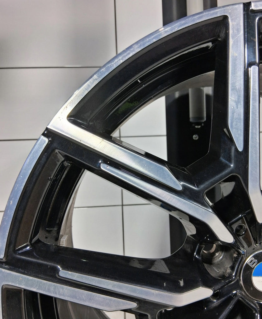 1x Alufelge 19 Zoll 9.0" 5x112 42ET Glanz Graphit 8747305 BMW G22 I4 G26 Mg FEL3771363208af