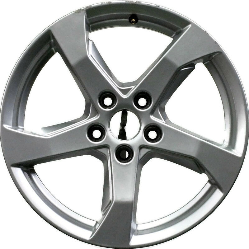 1x Alufelge 17 Zoll 7.5" 5x112 48ET Glanz Silber 5V0601025 Audi Rim Wheel