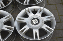 Laden Sie das Bild in den Galerie-Viewer, 4x Alufelge 15 Zoll 6.0" 5x100 43ET Seat Ibiza Polo Rim Wheel FEL4520043095zw
