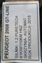 Laden Sie das Bild in den Galerie-Viewer, Motor Peugeot 2008 I HNZ EB2DT 1.2 THP 110PS 81kW 2017 Benzin Engine Unkomplett