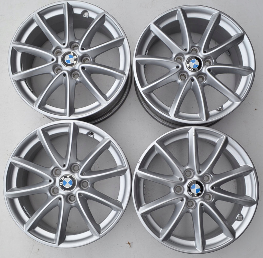 4x Alufelge 16 Zoll 7.0" 5x112 52ET Glanz Silber 6855080 BMW F44 F45 F46 FEL9900581587sc