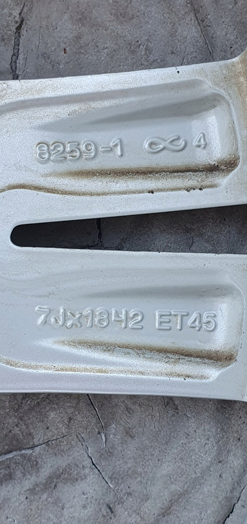 1x Alufelge 18 Zoll 7.0" 5x112 45ET Glanz Silber 575601025G Seat Ateca Kh7 FEL1235639392ft