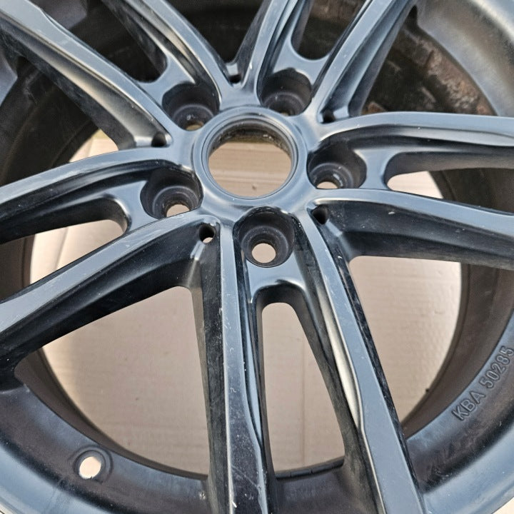 1x Alufelge 17 Zoll 7.0" 5x112 54ET Schwarz X10-70754W64-5 Rim Wheel FEL6011091914tm