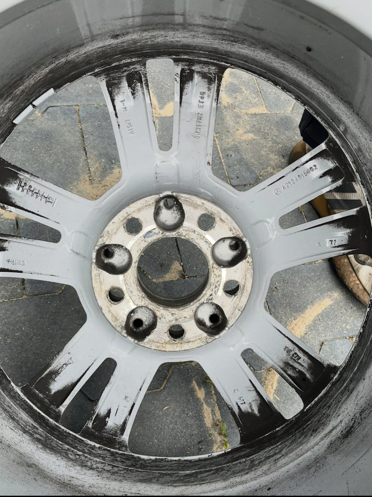 1x Alufelge 17 Zoll 8.0" 5x112 48ET A2124015602 Mercedes-Benz W212 Rim Wheel FEL3385418391qs