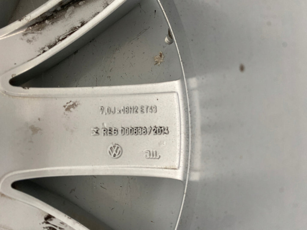1x Alufelge 18 Zoll 7.0" 5x112 5N0601025AF VW Tiguan Rim Wheel FEL2467680160zk