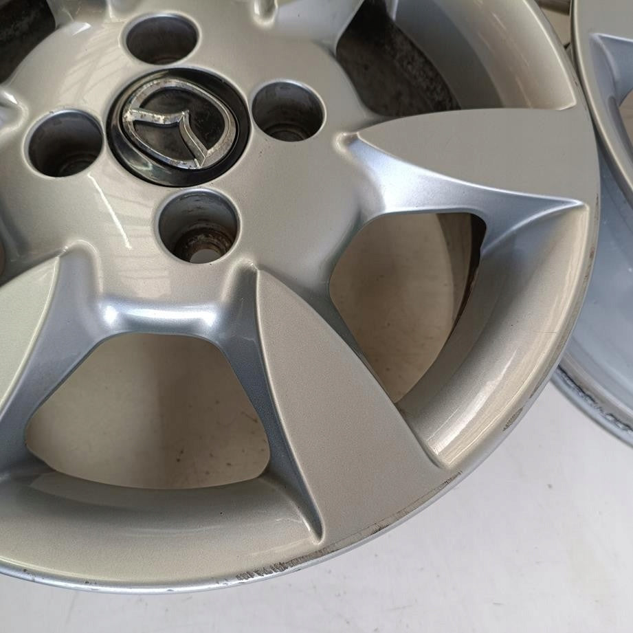 4x Alufelge 14 Zoll 6.0" 4x100 45ET Glanz Silber DP74V3810 Mazda Demio Rim Wheel FEL4249903365wh