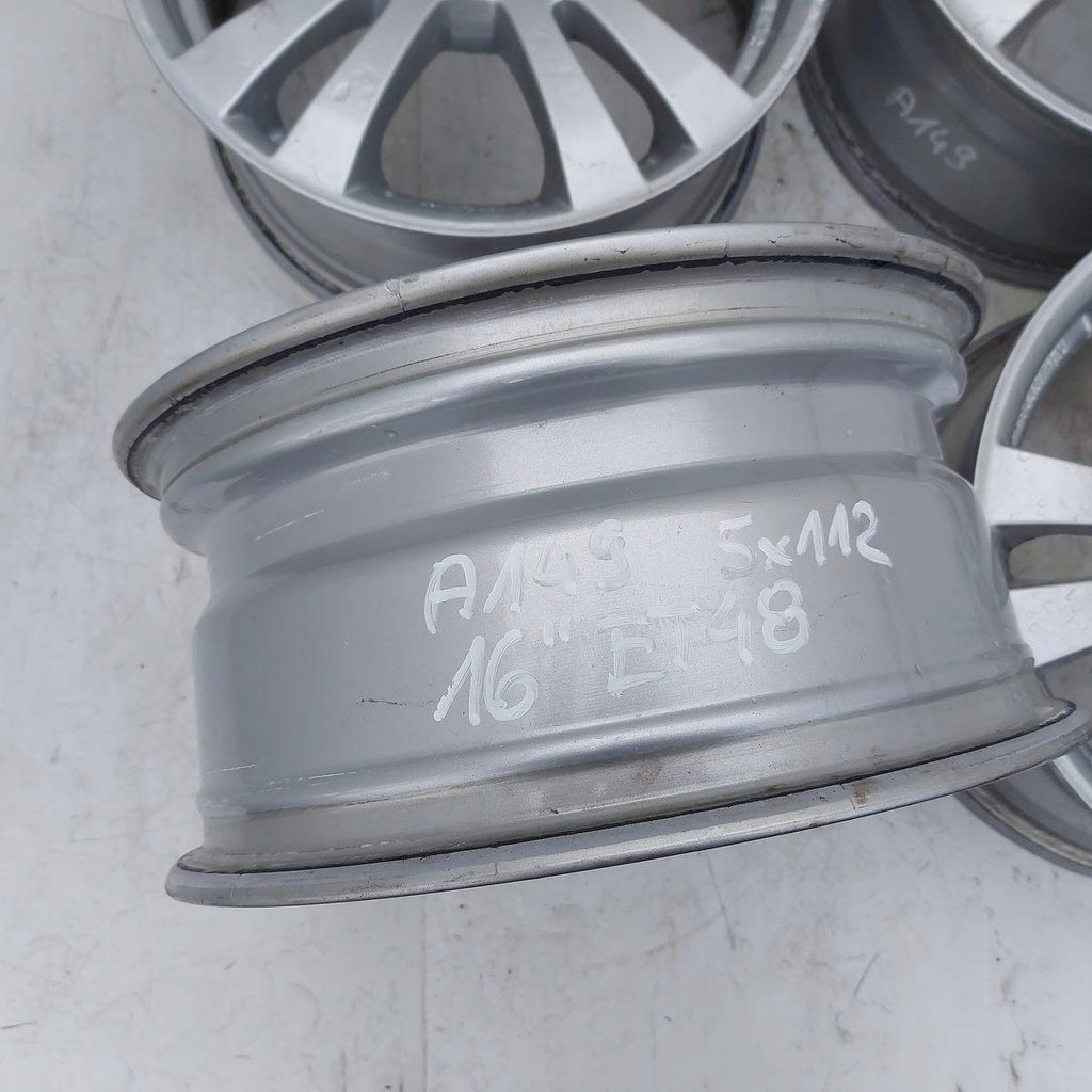 4x Alufelge 16 Zoll 7.0" 5x112 KBA47738 Mercedes-Benz Rim Wheel