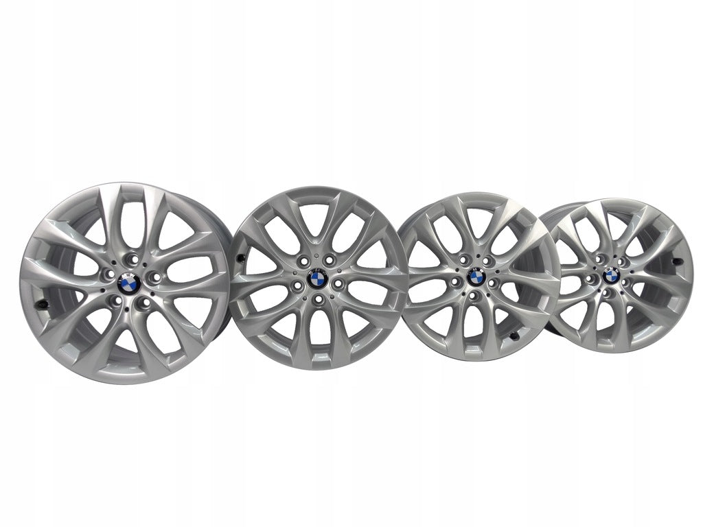 4x Alufelge 17 Zoll 7.5" 5x112 54ET Glanz Silber 6855088 BMW F39 F48 Rim Wheel FEL2362587786zk