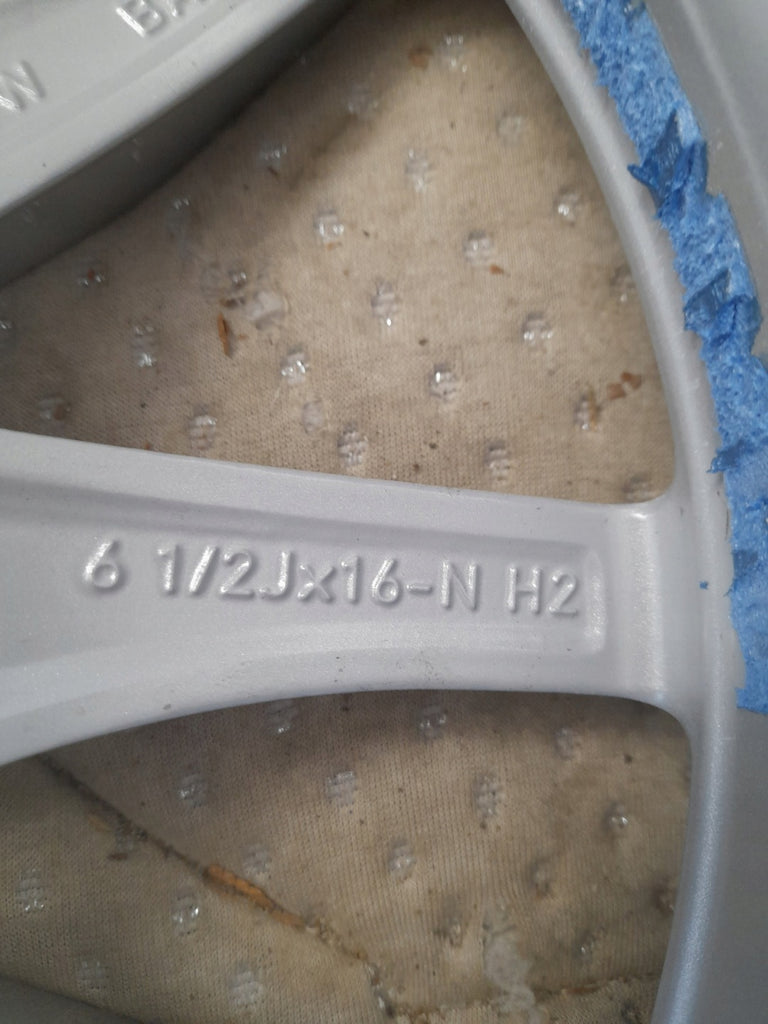 4x Alufelge 16 Zoll 6.5" 5x112 22ET Glanz Silber 6876921 BMW Rim Wheel FEL4455649796xk