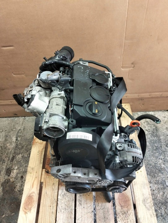 Motor Audi Seat Skoda VW I BLS 1.9 TDI 2007 Diesel Engine Komplett MOT8660703488dv