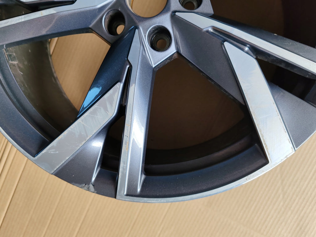 1x Alufelge 20 Zoll 8.0" 5x112 45ET Glanz Schwarz 5LA601025D Skoda Enyaq FEL4147432848vb