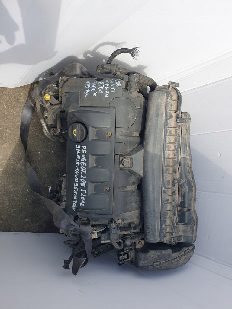 Motor Peugeot 208 I 10FGAN 8F01 1.4 VTI 95PS 175TKm Benzin Engine Unkomplett