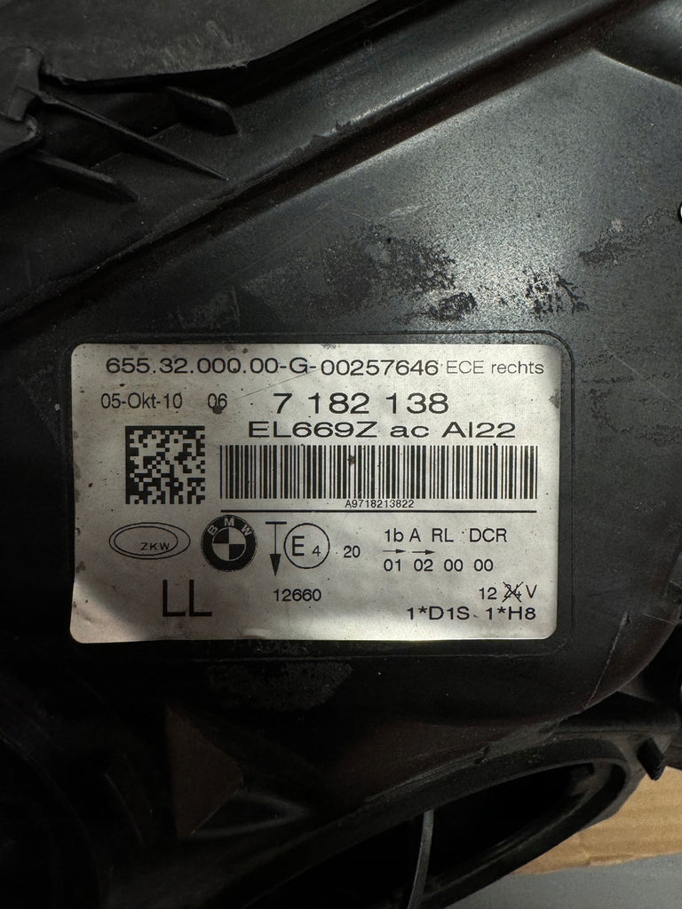 Frontscheinwerfer BMW F01 F02 7182138 Xenon Rechts Scheinwerfer Headlight SCH3080385076py