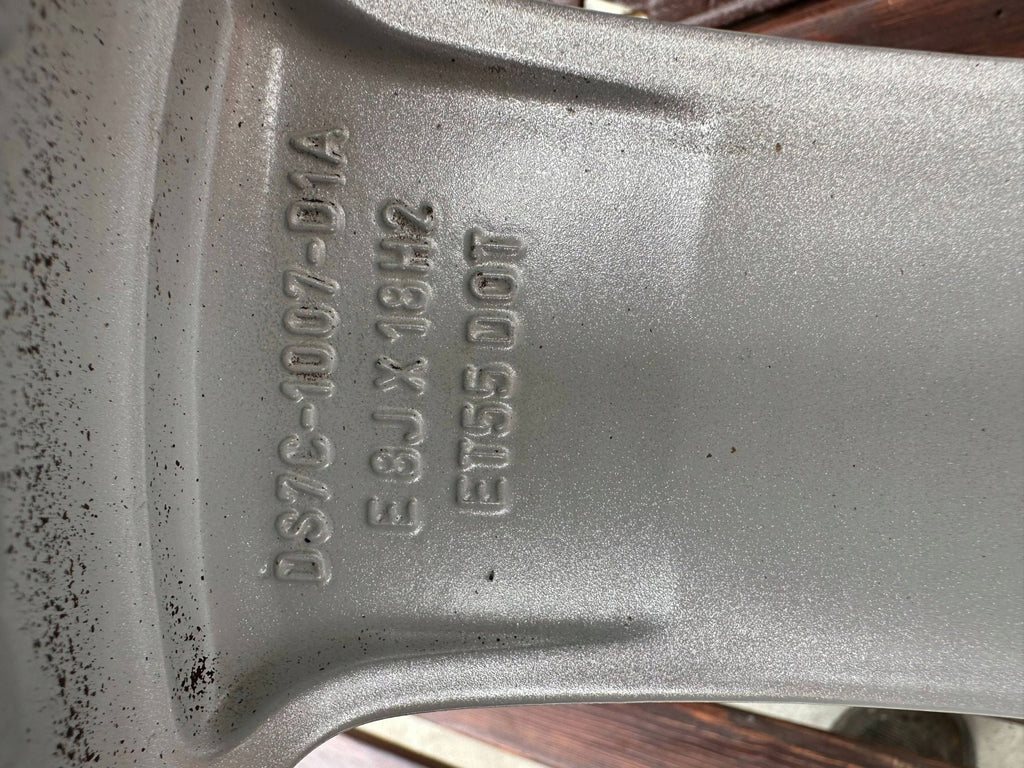 1x Alufelge 18 Zoll 8.0" 5x108 55ET Glanz Silber DS7C-1007-D1A Ford Mondeo V FEL4601421613xs
