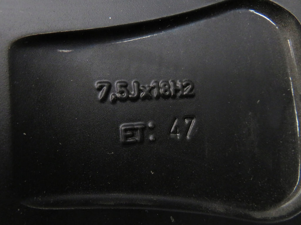 1x Alufelge 18 Zoll 7.5" 5x114.3 47ET KBA46466 Rim Wheel FEL3647915140jq
