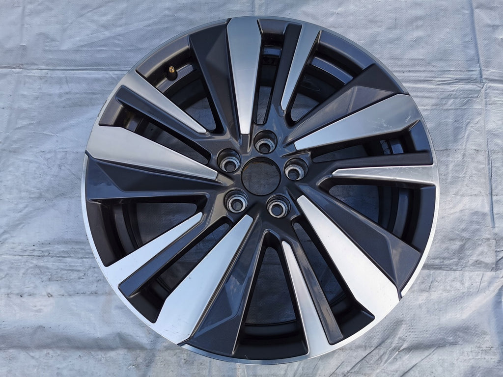 1x Alufelge 19 Zoll 7.5" 5x108 38ET 9809685477 Peugeot Ii Rim Wheel