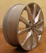 Load image into Gallery viewer, 1x Alufelge 17 Zoll 6.0&quot; 5x112 48ET Glanz Silber 5G0601025 VW Golf Vii Rim Wheel