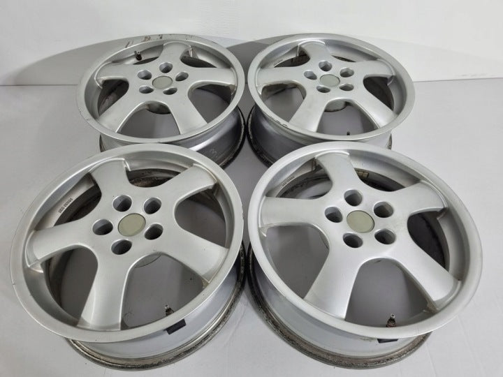 4x Alufelge 17 Zoll 7.0" 5x108 38ET Glanz Silber 03560520000 Citroën I Rim Wheel FEL2178516942ui