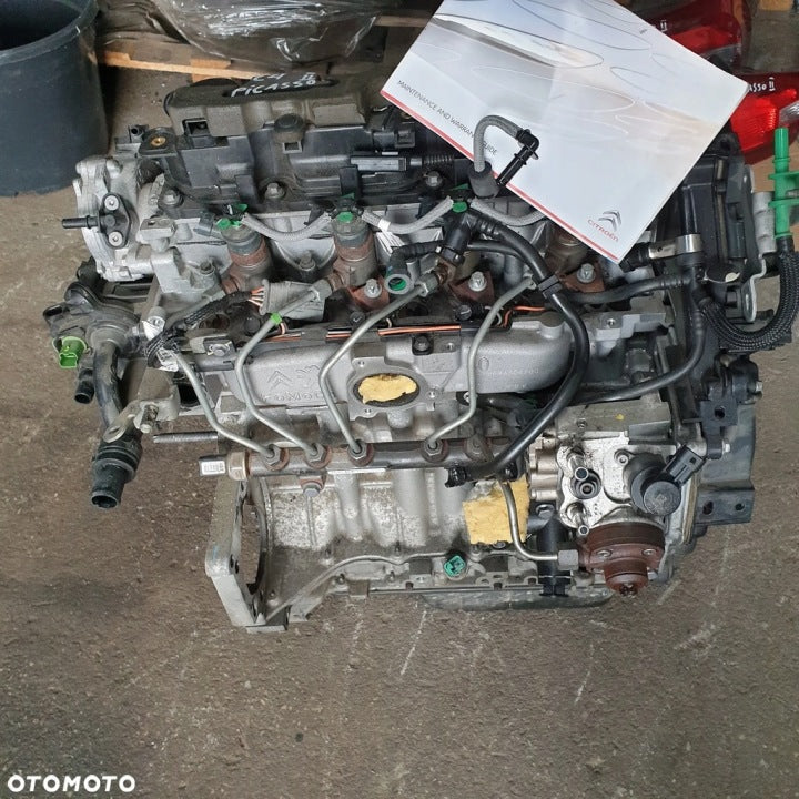 Motor Citroën C4 Picasso II DV6D 1.6 HDI 86TKm 2014 Diesel Engine Unkomplett MOT9759518110um