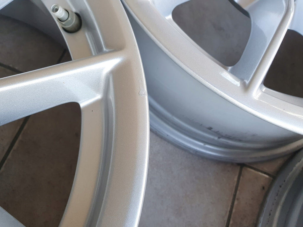 4x Alufelge 16 Zoll 6.5" 5x112 22ET Glanz Silber 6876921 BMW G21 G20 Rim Wheel FEL9344847512ll
