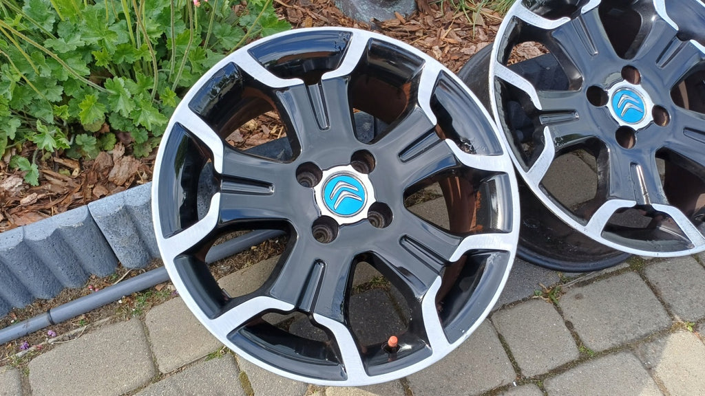 4x Alufelge 17 Zoll 7.0" 4x108 9687754377 Citroën Berlingo Partner Rim Wheel FEL9099578100eq