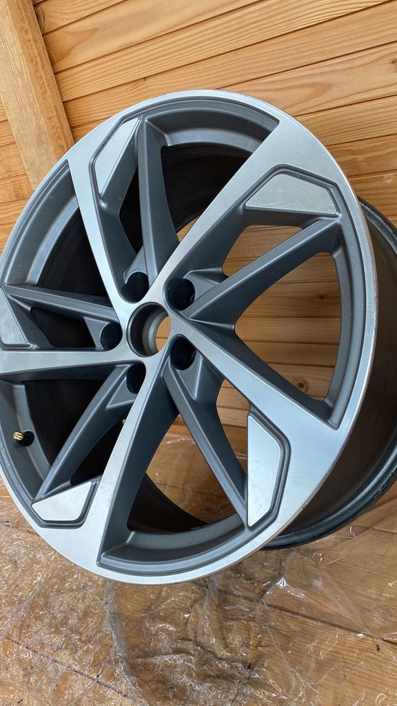1x Alufelge 19 Zoll 8.5" 5x112 38ET Glanz Grau 83A601025 Audi Q3 Mg Rim Wheel FEL9534582058fr
