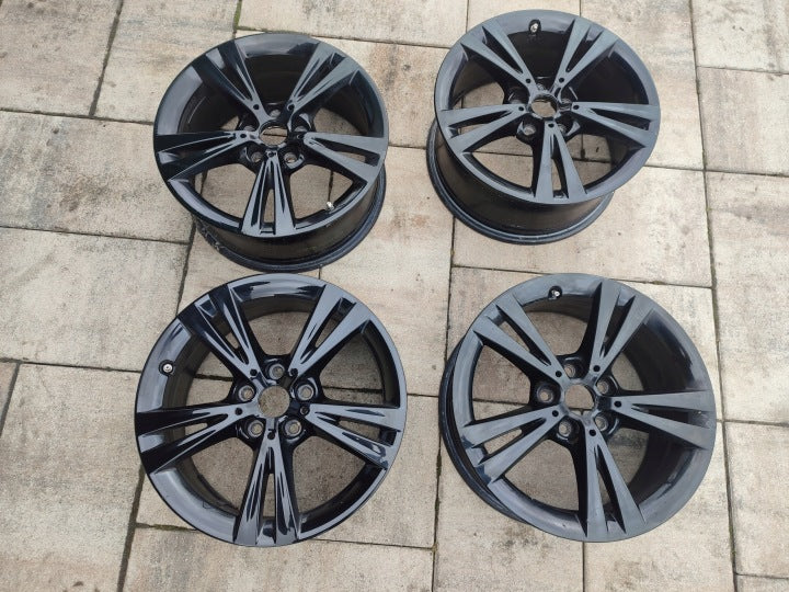 4x Alufelge 17 Zoll 7.5" 5x112 Schwarz BMW F39 X1 F48 Rim Wheel FEL8087745572zu