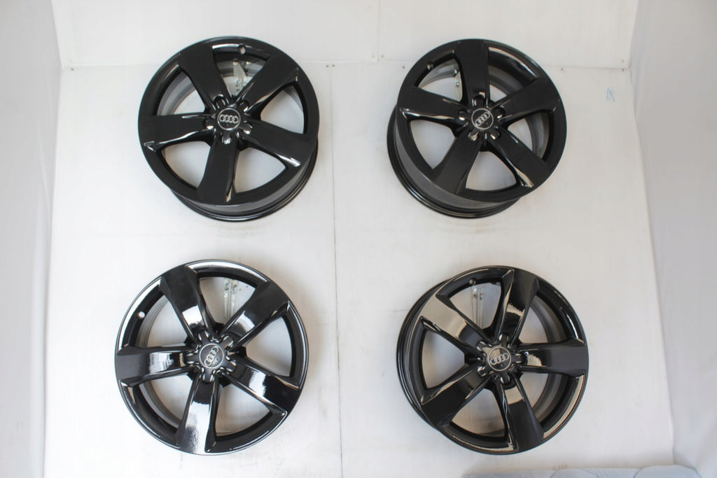 4x Alufelge 18 Zoll 7.5" 5x112 37ET Glanz Silber 4G0601025 Audi Rim Wheel