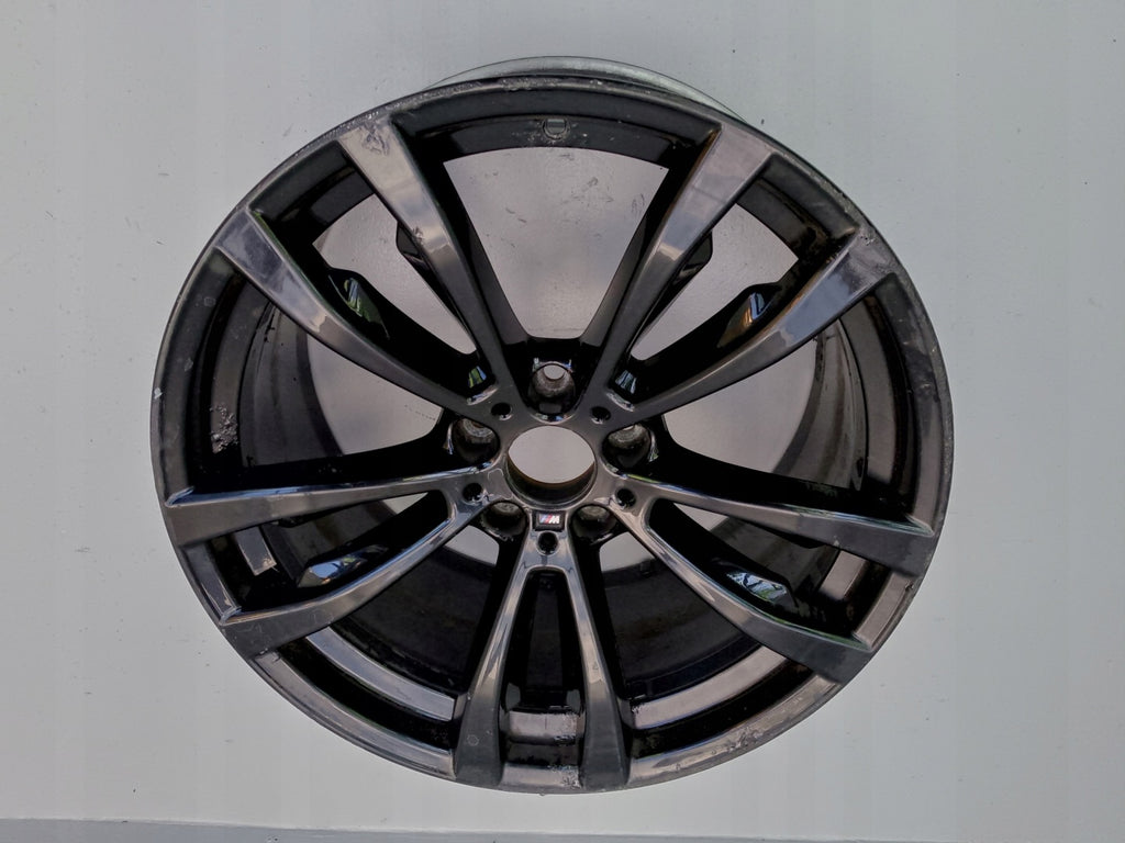 1x Alufelge 20 Zoll 10.0" 5x120 Glanz 7846790 7846791 BMW X5 E70 X6 E71 FEL6098741836kr