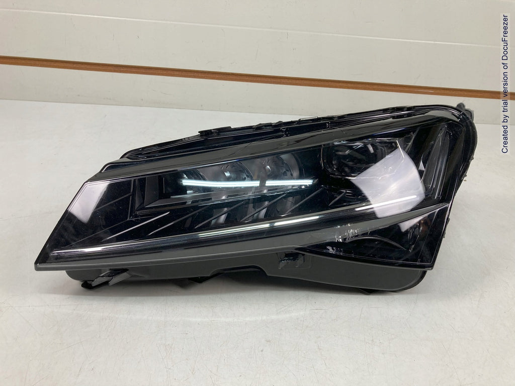 Frontscheinwerfer Skoda Superb III 3V1941015D Full LED Links Headlight