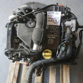 Motor Nissan Note E11 K9KC400 1.5 DCI 193TKm 2011 Diesel Engine Unkomplett MOT7211902966mr