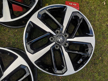 Load image into Gallery viewer, 4x Alufelge 18 Zoll 7.5&quot; 5x114.3 52ET Glanz Schwarz 52910-J9300 Hyundai Kona